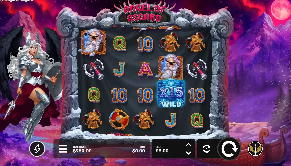 Angel of Asgard Slot Overview